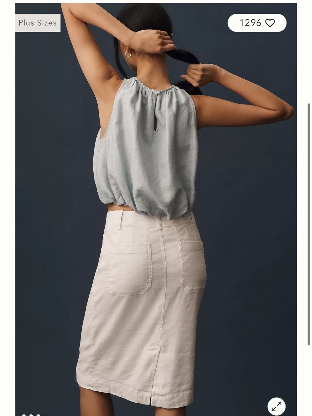 The Colette Skirt by Maeve for Anthropologie Women’s XL